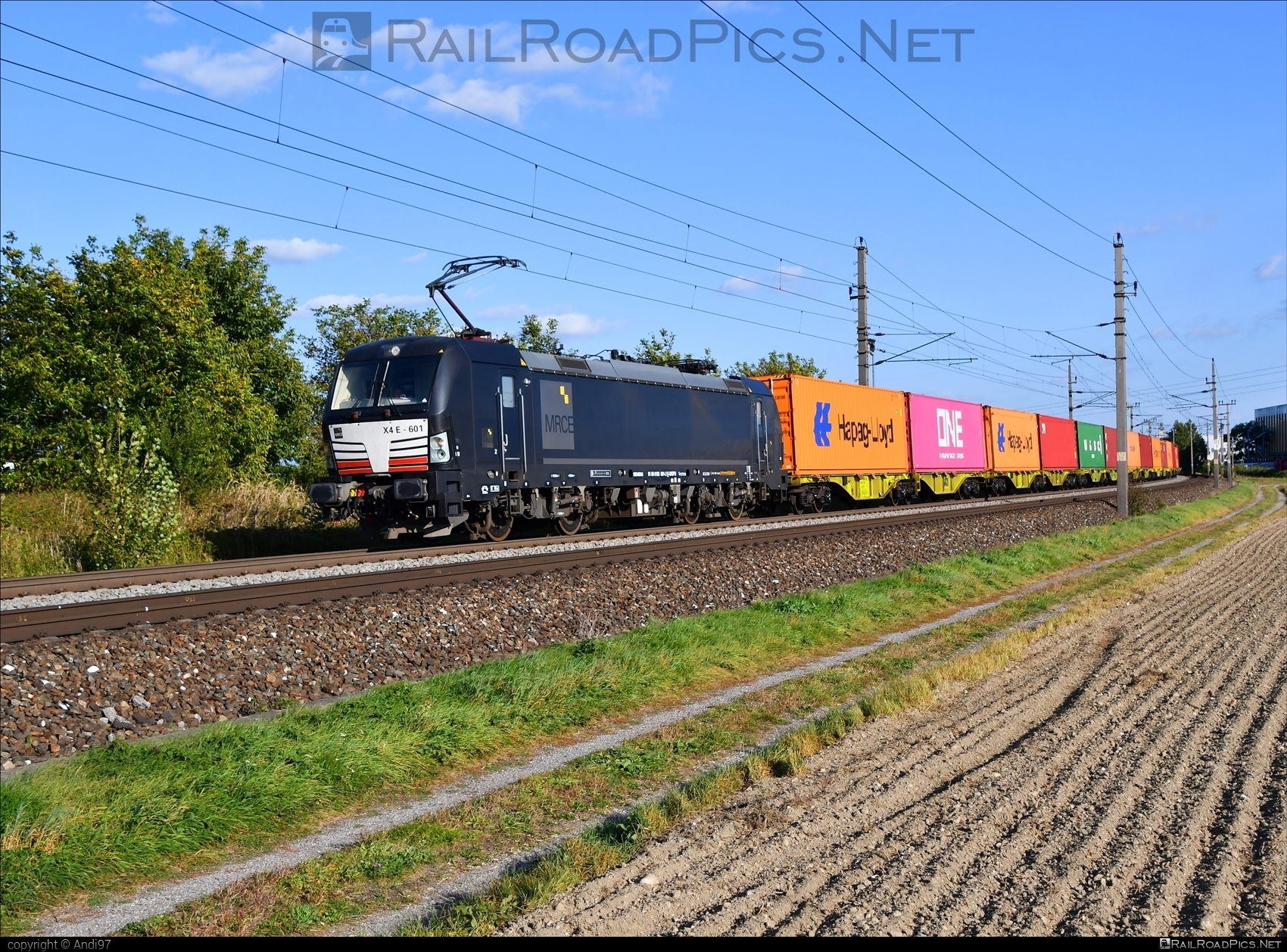Siemens Vectron AC - 193 601 operated by Wiener Lokalbahnen Cargo GmbH #container #dispolok #flatwagon #hapaglloyd #mitsuirailcapitaleurope #mitsuirailcapitaleuropegmbh #mrce #one #siemens #siemensVectron #siemensVectronAC #vectron #vectronAC #wienerlokalbahnencargo #wienerlokalbahnencargogmbh #wlc