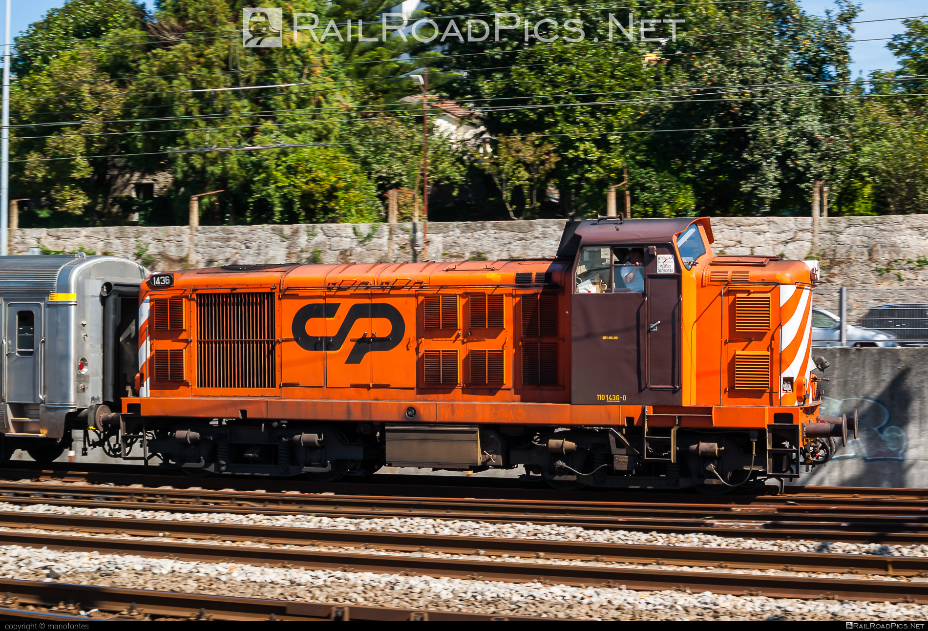 CP Class 1400 - 1436 operated by CP - Comboios de Portugal, E.P.E. #comboiosDePortugal #comboiosDePortugalEPE #cpClass1400