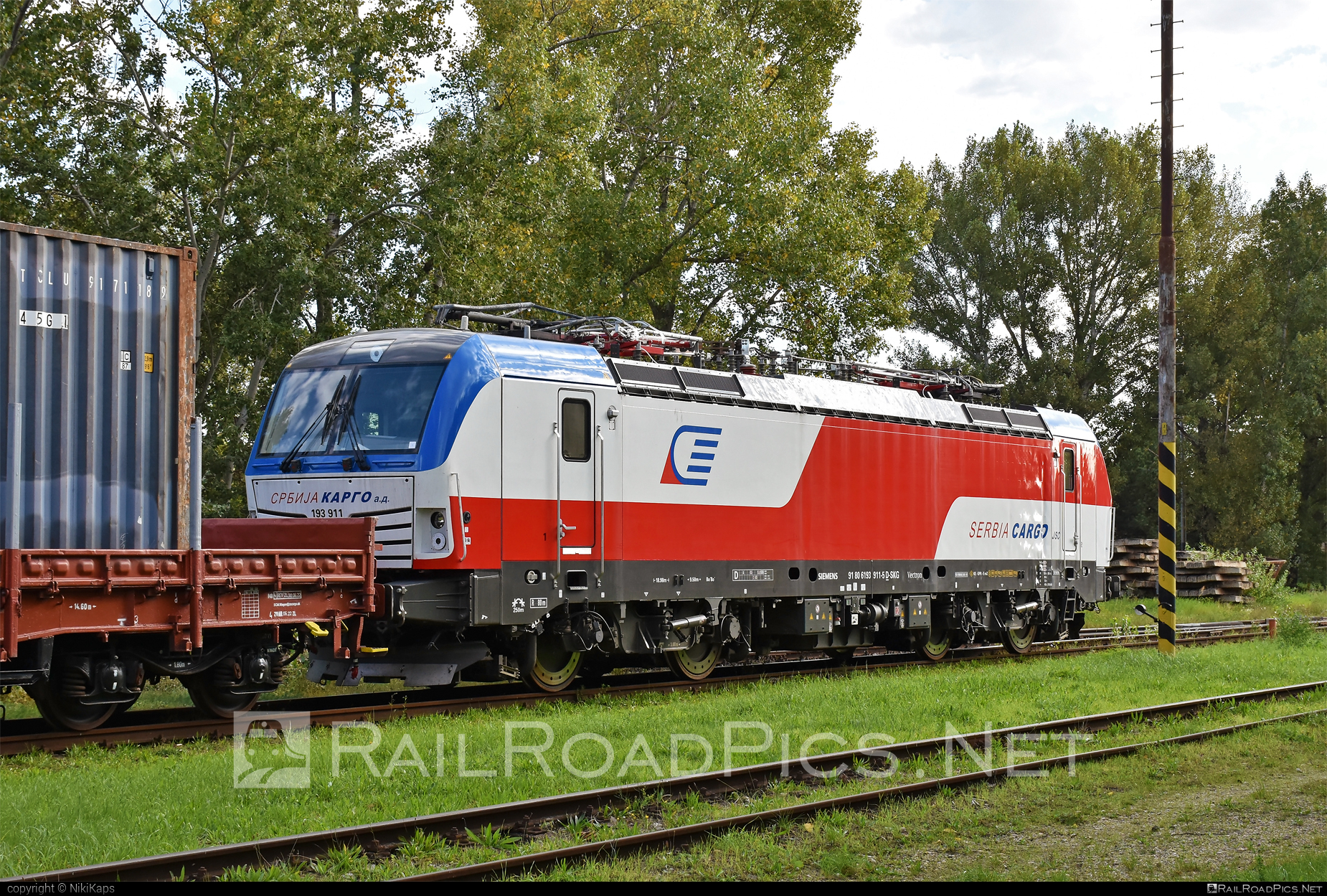 Siemens Vectron MS - 193 911 operated by ”Srbija kargo” a.d. / JSC Serbia Cargo #JSCSerbiaCargo #serbiacargo #siemens #siemensVectron #siemensVectronMS #srbijakargoAD #vectron #vectronMS