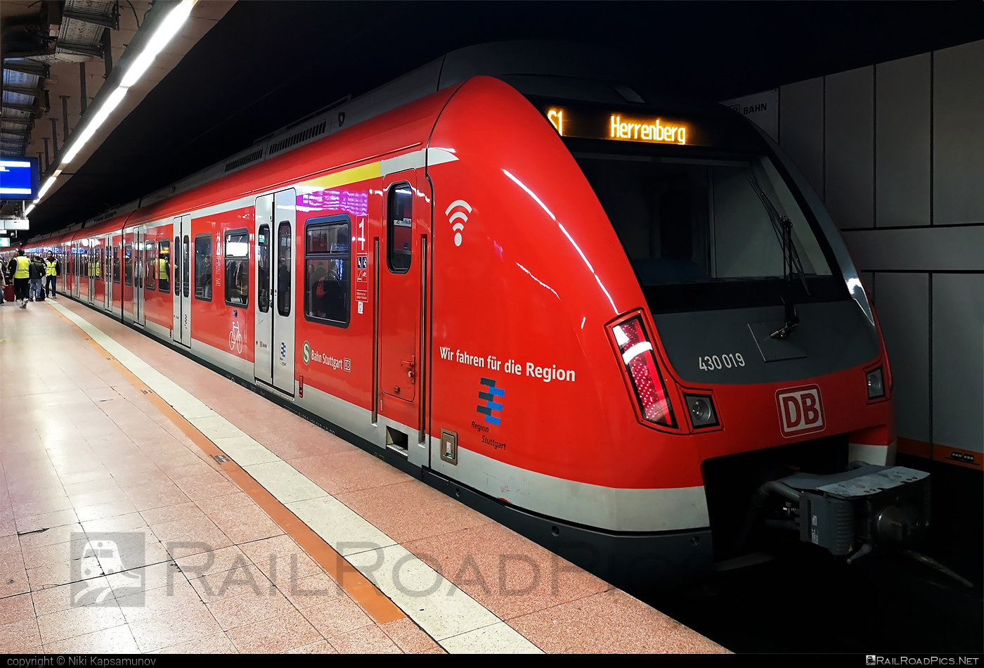 Alstom/Bombardier DB Class 430 - 430 019 operated by Deutsche Bahn / DB AG #alstombombardier #alstombombardier430 #class430 #db #dbclass430 #deutschebahn #sbahn #sbahnstuttgart