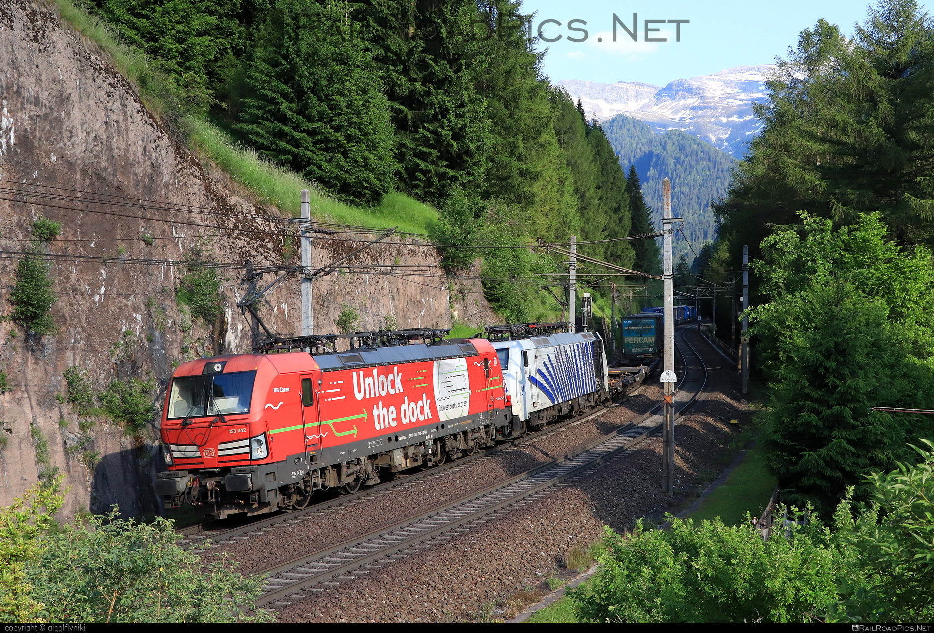 Siemens Vectron MS - 193 342 operated by DB Cargo AG #db #dbcargo #dbcargoag #deutschebahn #flatwagon #siemens #siemensVectron #siemensVectronMS #vectron #vectronMS