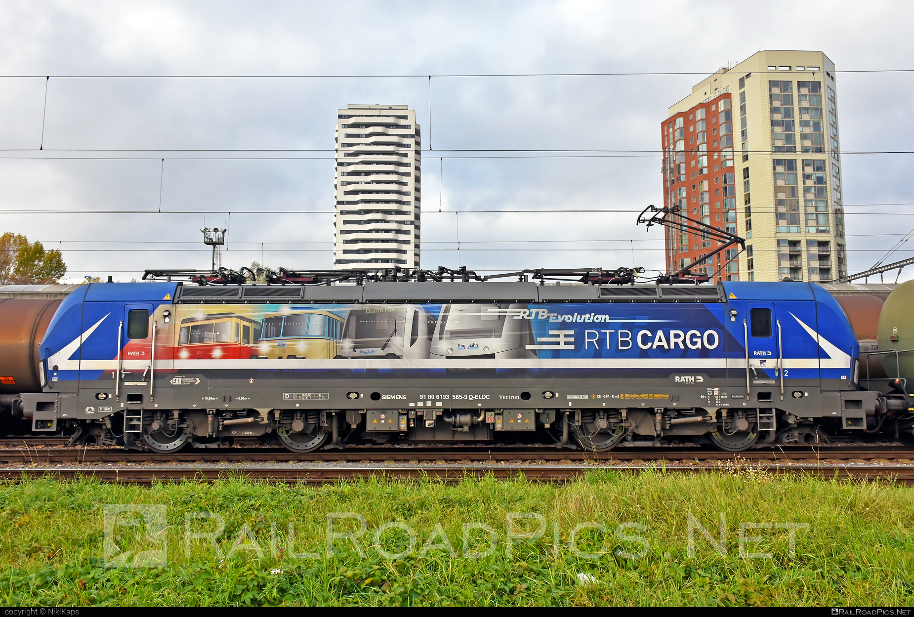 Siemens Vectron MS - 193 565 operated by RTB Cargo GmbH #ell #ellgermany #eloc #europeanlocomotiveleasing #rtb #rtbcargo #siemens #siemensVectron #siemensVectronMS #vectron #vectronMS