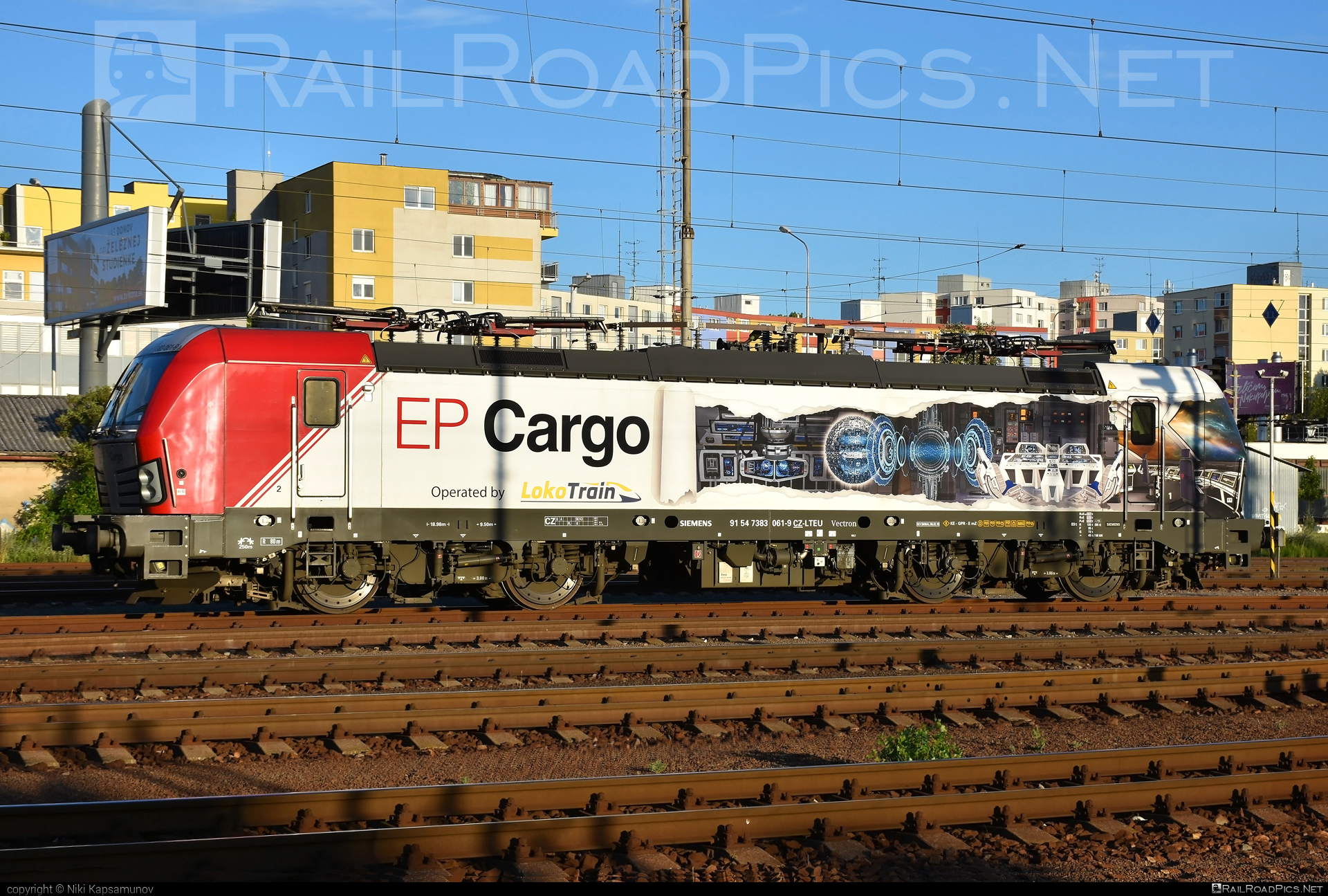 Siemens Vectron MS - 383 061-9 operated by Loko Train s.r.o. #epcargo #lokotrain #lokotrainsro #siemens #siemensVectron #siemensVectronMS #vectron #vectronMS