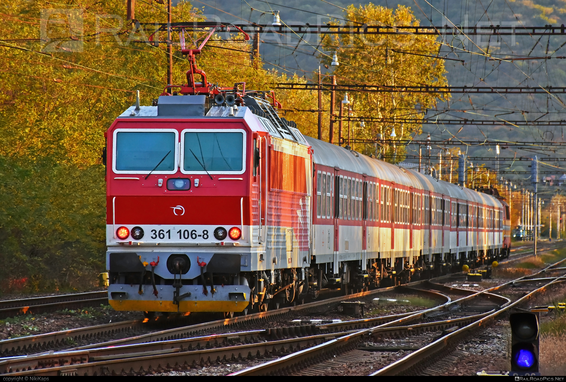 ŽOS Vrútky Class 361.1 - 361 106-8 operated by Železničná Spoločnost' Slovensko, a.s. #ZeleznicnaSpolocnostSlovensko #locomotive361 #locomotive3611 #zosvrutky #zssk