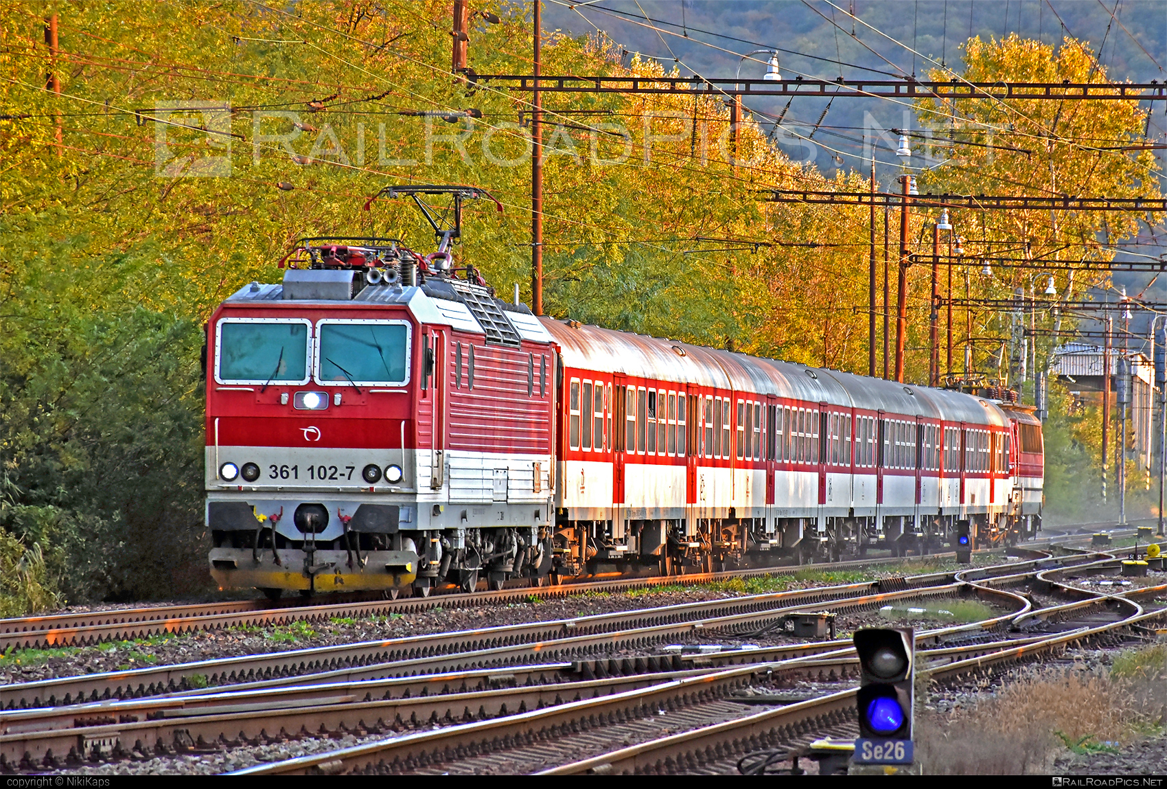 ŽOS Vrútky Class 361.1 - 361 102-7 operated by Železničná Spoločnost' Slovensko, a.s. #ZeleznicnaSpolocnostSlovensko #locomotive361 #locomotive3611 #zosvrutky #zssk
