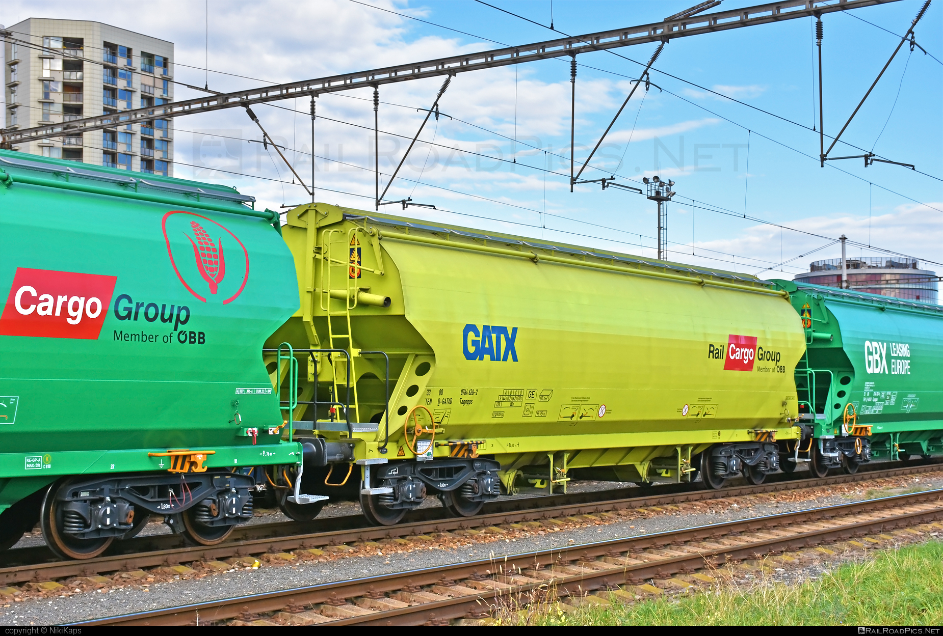 Class T - Tagnpps - 0764 626-2 operated by GATX Rail Germany GmbH #gatx #hopperwagon #railcargogroup #tagnpps