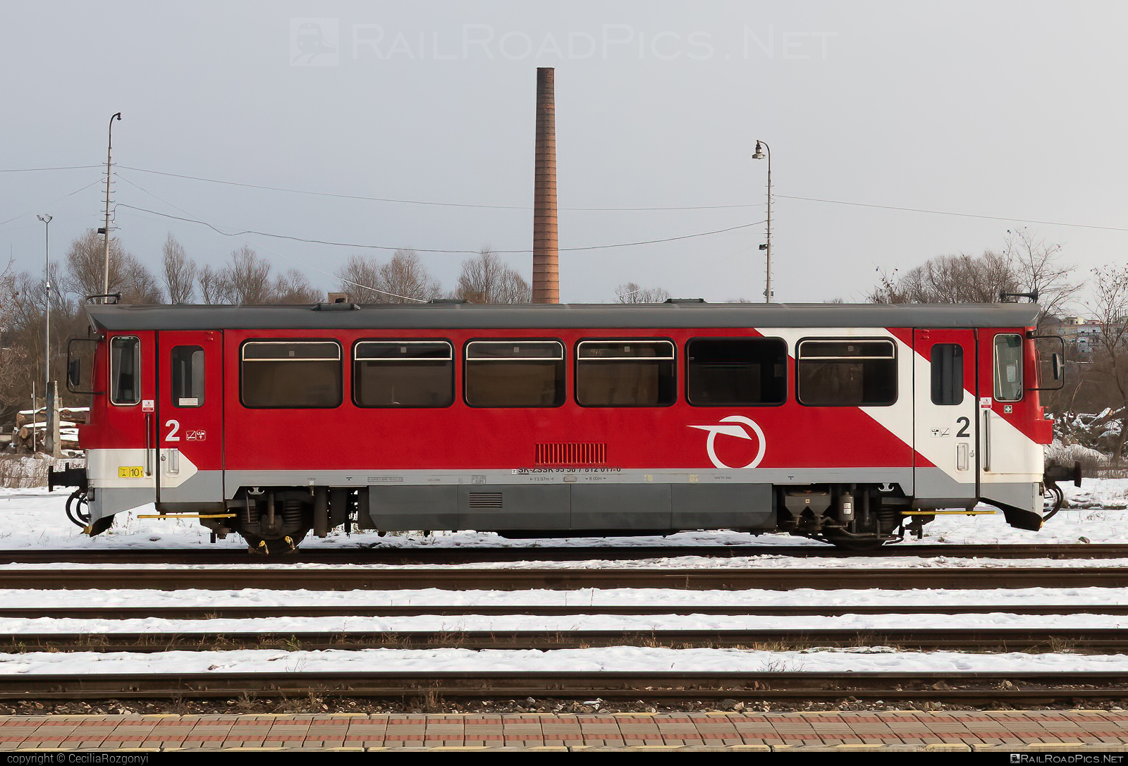 ŽOS Zvolen Class 812 - 812 017-6 operated by Železničná Spoločnost' Slovensko, a.s. #ZeleznicnaSpolocnostSlovensko #zoszvolen #zoszvolen812 #zssk
