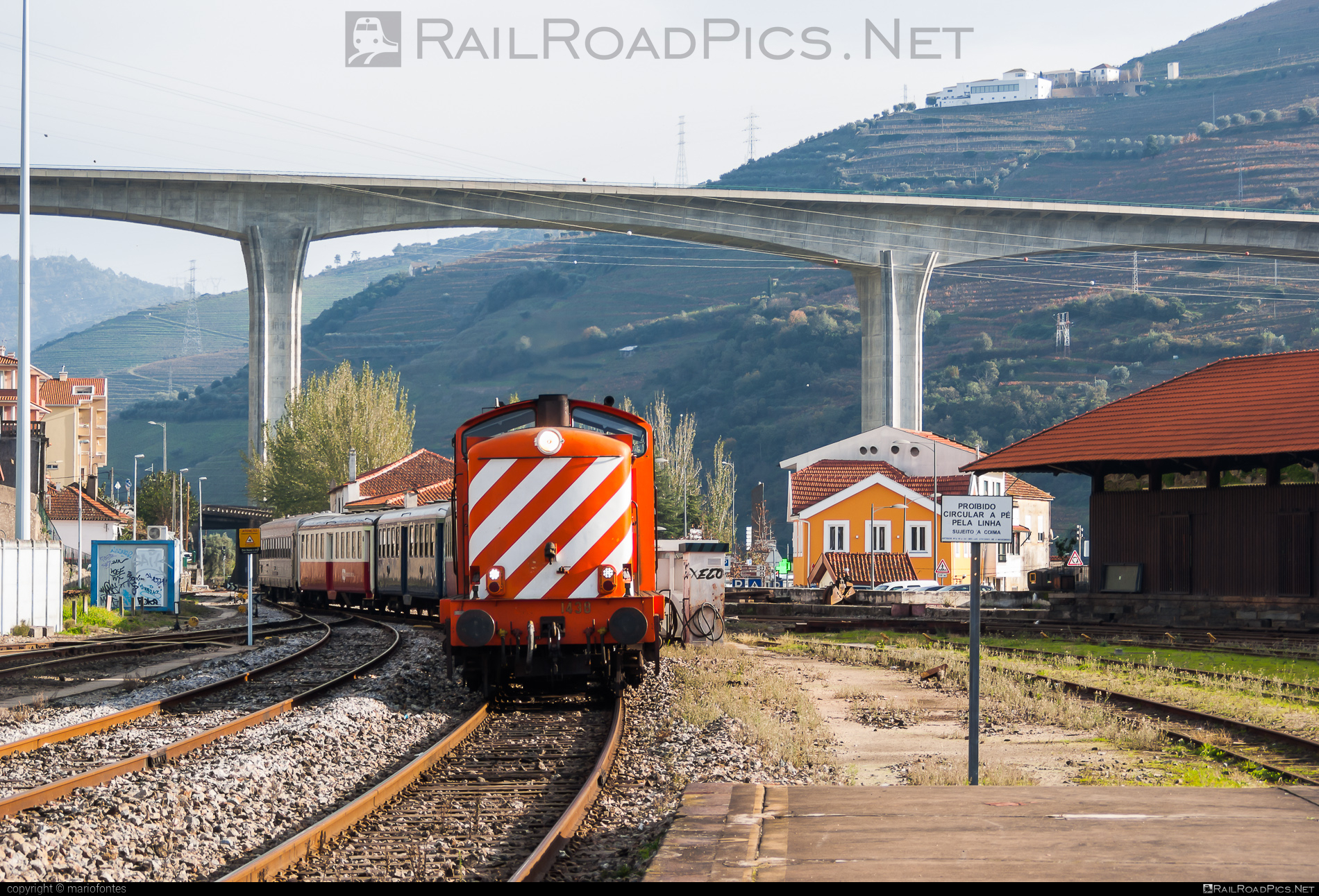 CP Class 1400 - 1438 operated by CP - Comboios de Portugal, E.P.E. #comboiosDePortugal #comboiosDePortugalEPE #cpClass1400