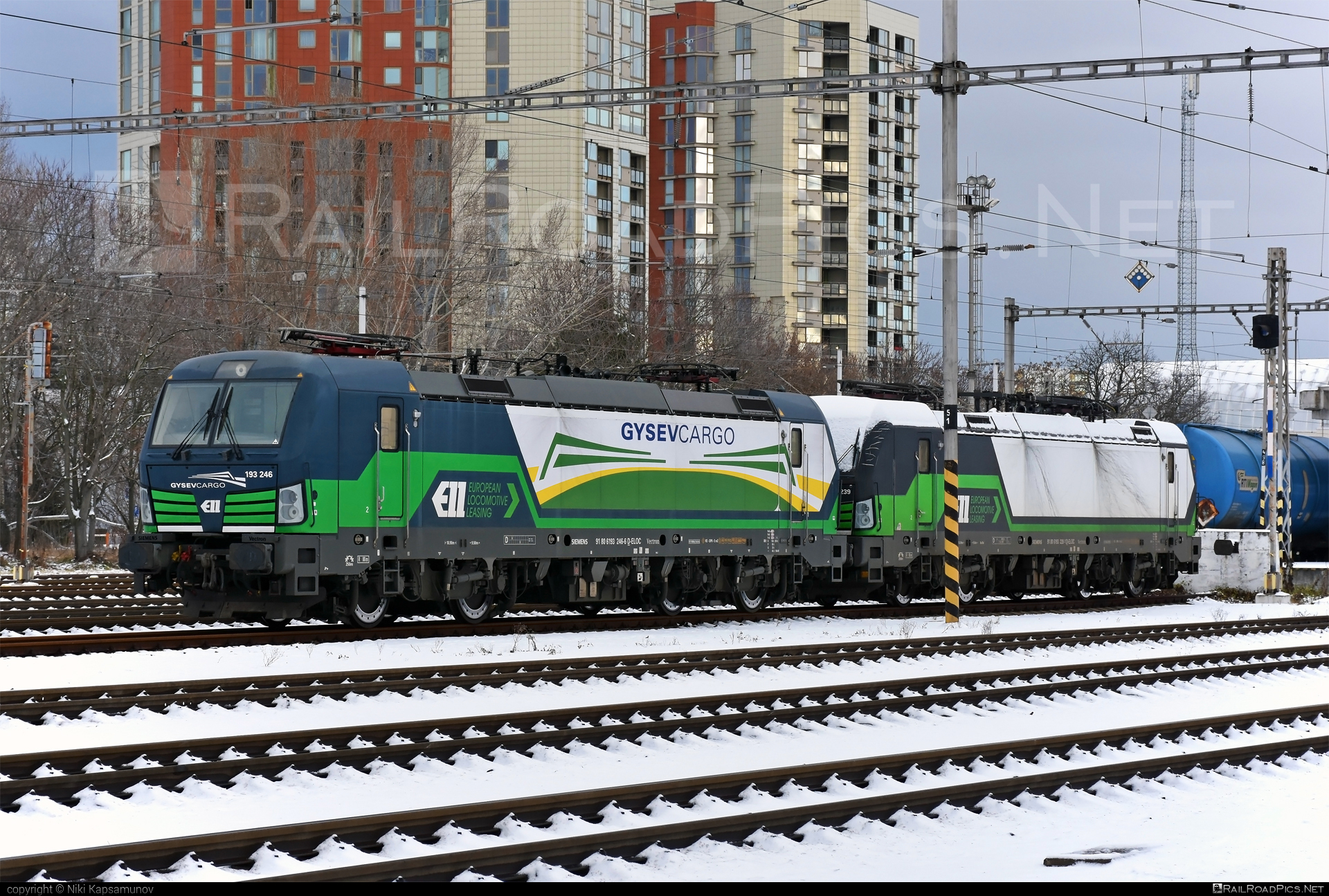 Siemens Vectron AC - 193 246-6 operated by GYSEV Cargo Zrt #ell #ellgermany #eloc #europeanlocomotiveleasing #gysev #gysevcargo #siemens #siemensVectron #siemensVectronAC #vectron #vectronAC