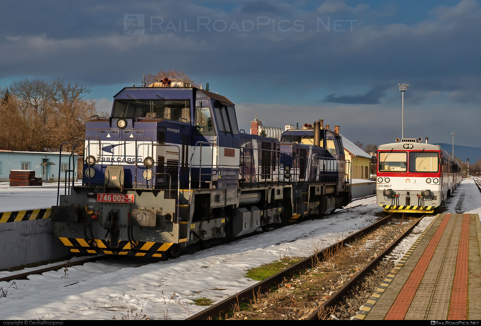 ŽOS Zvolen Class 746 - 746 002-5 operated by Železničná Spoločnost' Cargo Slovakia a.s. #ZeleznicnaSpolocnostCargoSlovakia #locomotive746 #zoszvolen #zoszvolen746 #zsskcClass746 #zsskcargo