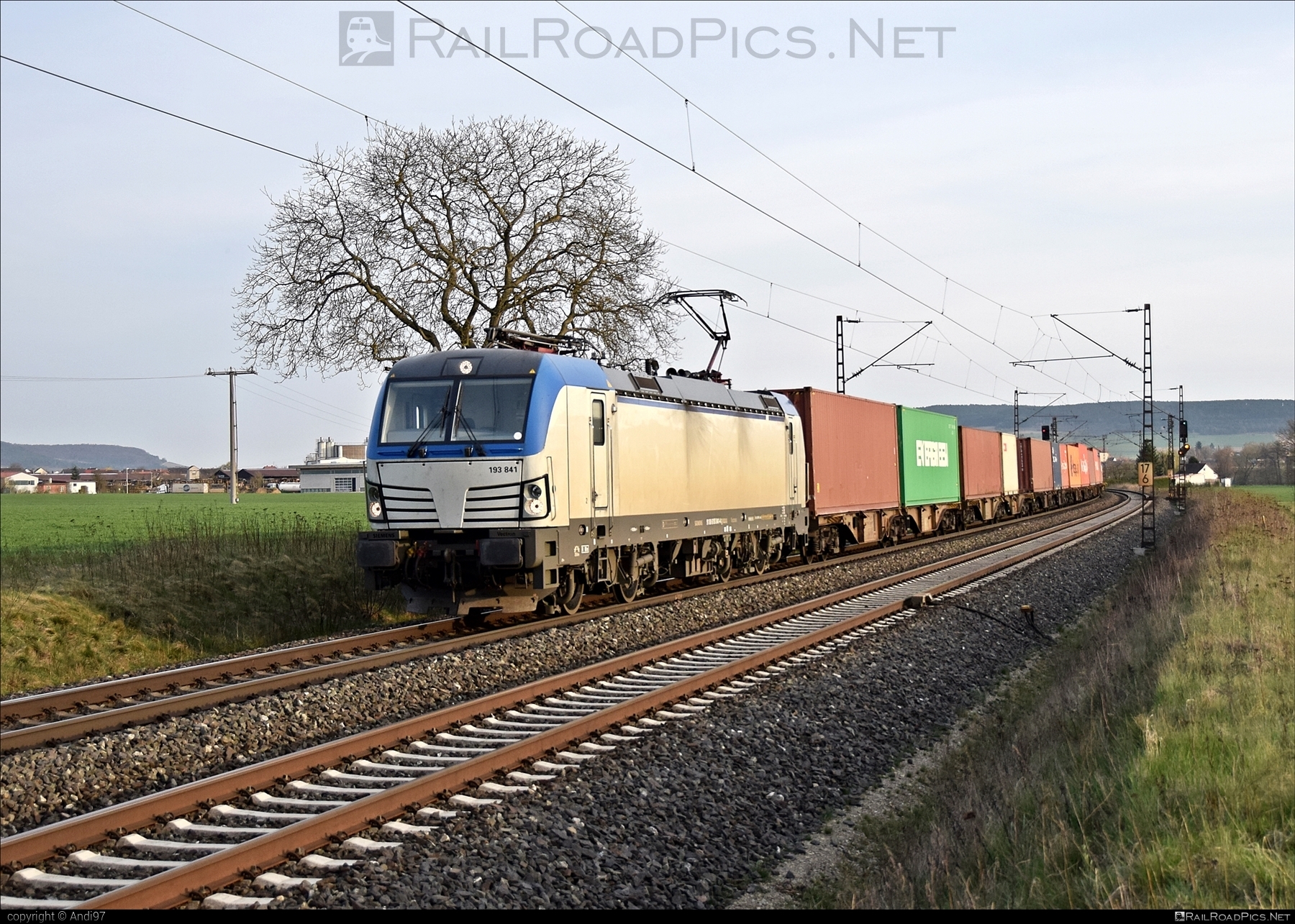 Siemens Vectron AC - 193 841 operated by BoxXpress.de GmbH #boxxpress #container #flatwagon #siemens #siemensVectron #siemensVectronAC #vectron #vectronAC