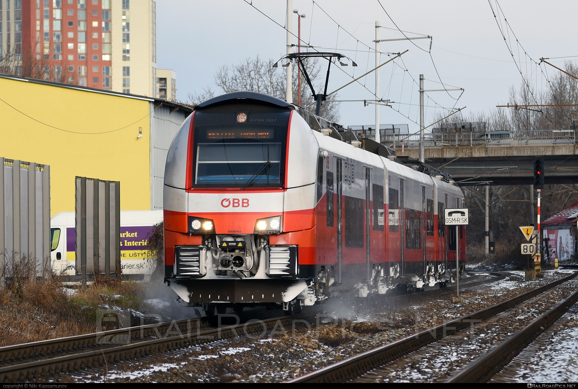 Siemens Desiro ML - 4746 007 operated by Österreichische Bundesbahnen #cityjet #desiro #desiroml #obb #obbcityjet #osterreichischebundesbahnen #siemens #siemensdesiro #siemensdesiroml