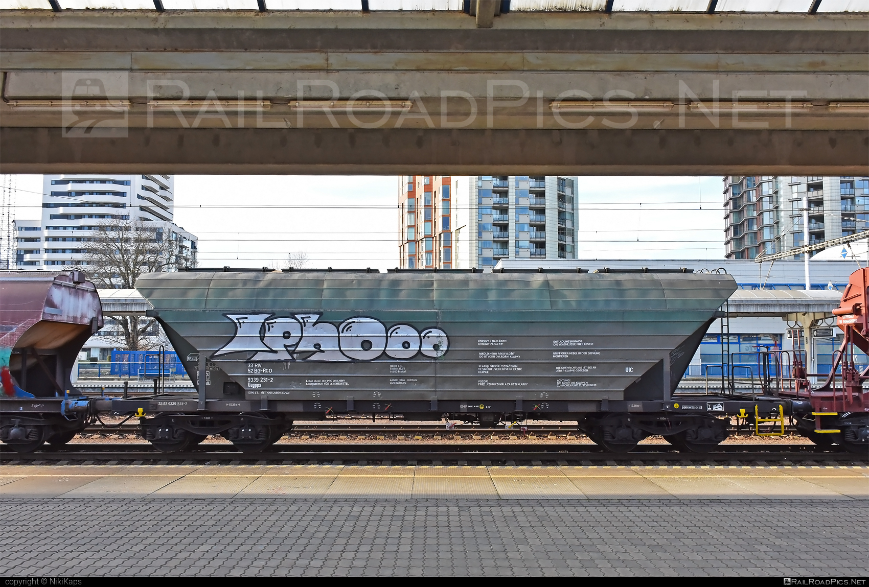 Class U - Uagpps - 9339 231-2 operated by Railco a.s. #graffiti #railco #uagpps
