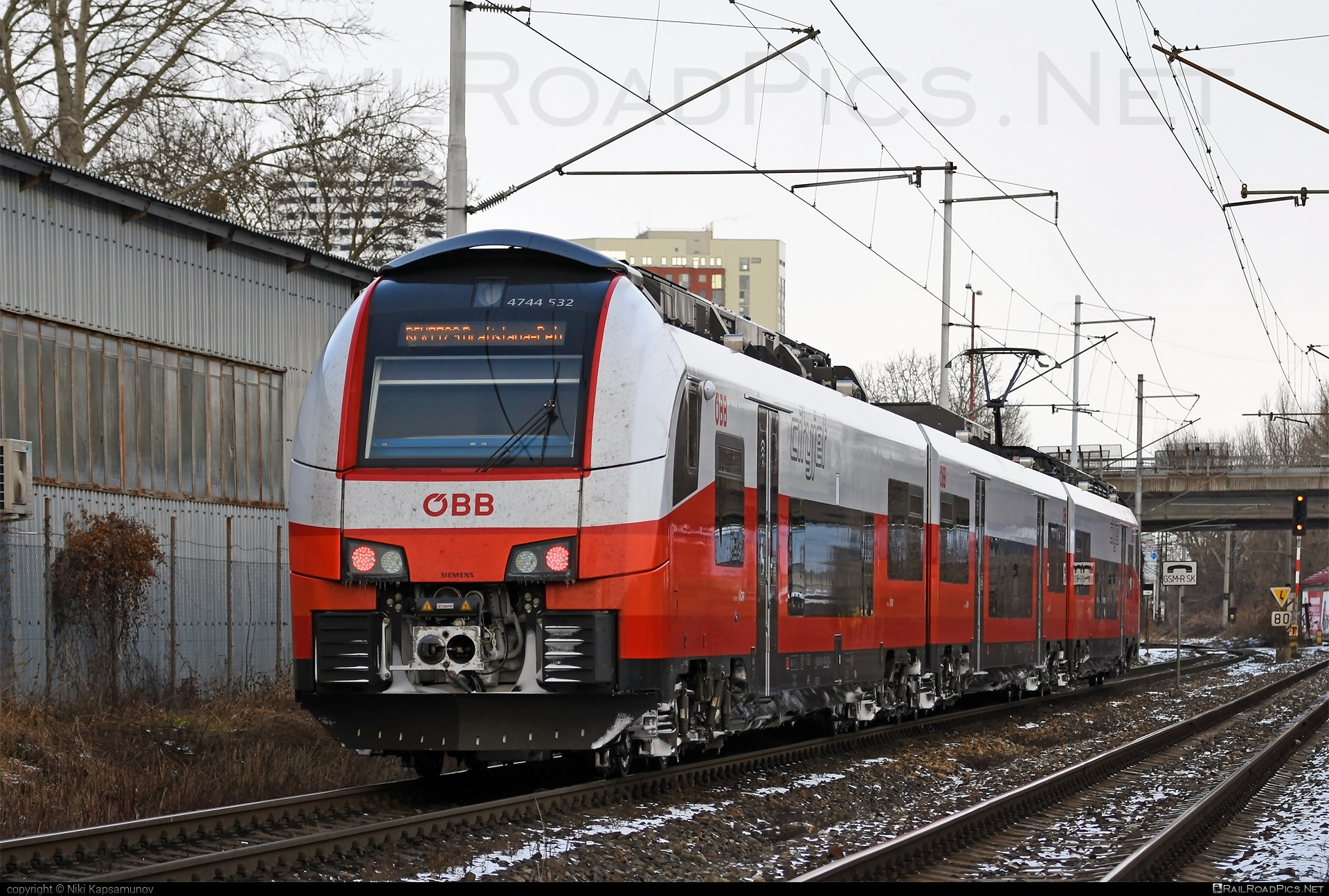 Siemens Desiro ML - 4744 532 operated by Österreichische Bundesbahnen #cityjet #desiro #desiroml #obb #obbcityjet #osterreichischebundesbahnen #siemens #siemensdesiro #siemensdesiroml