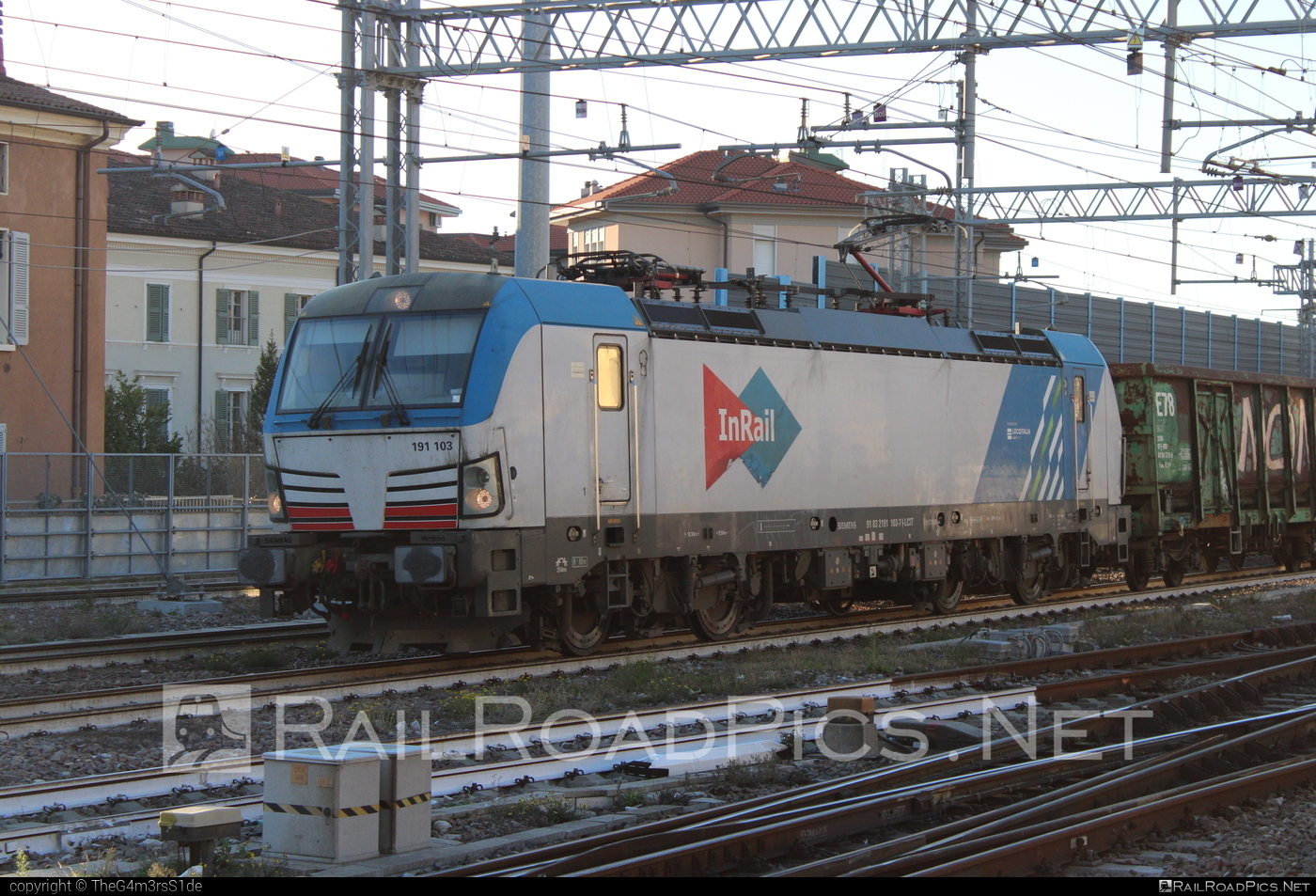 Siemens Vectron DC DPM - 191 103 operated by InRail S.p.A. #inrail #inrailSpa #locoItalia #locoItaliaSpA #siemens #siemensVectron #siemensVectronDCDPM #vectron #vectronDCDPM