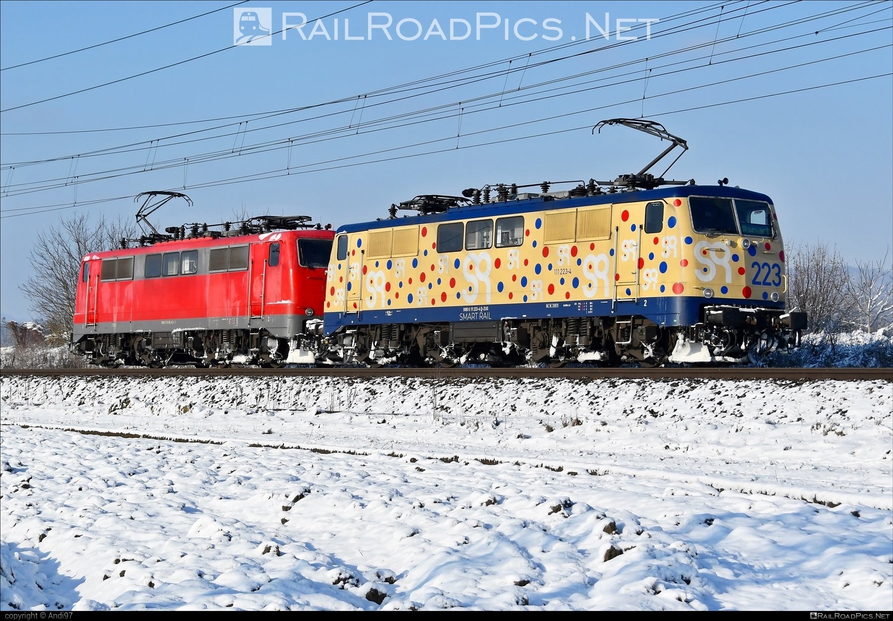 DB Class 111 - 111 223 operated by smart rail GmbH #dbClass111 #smartrail #zug