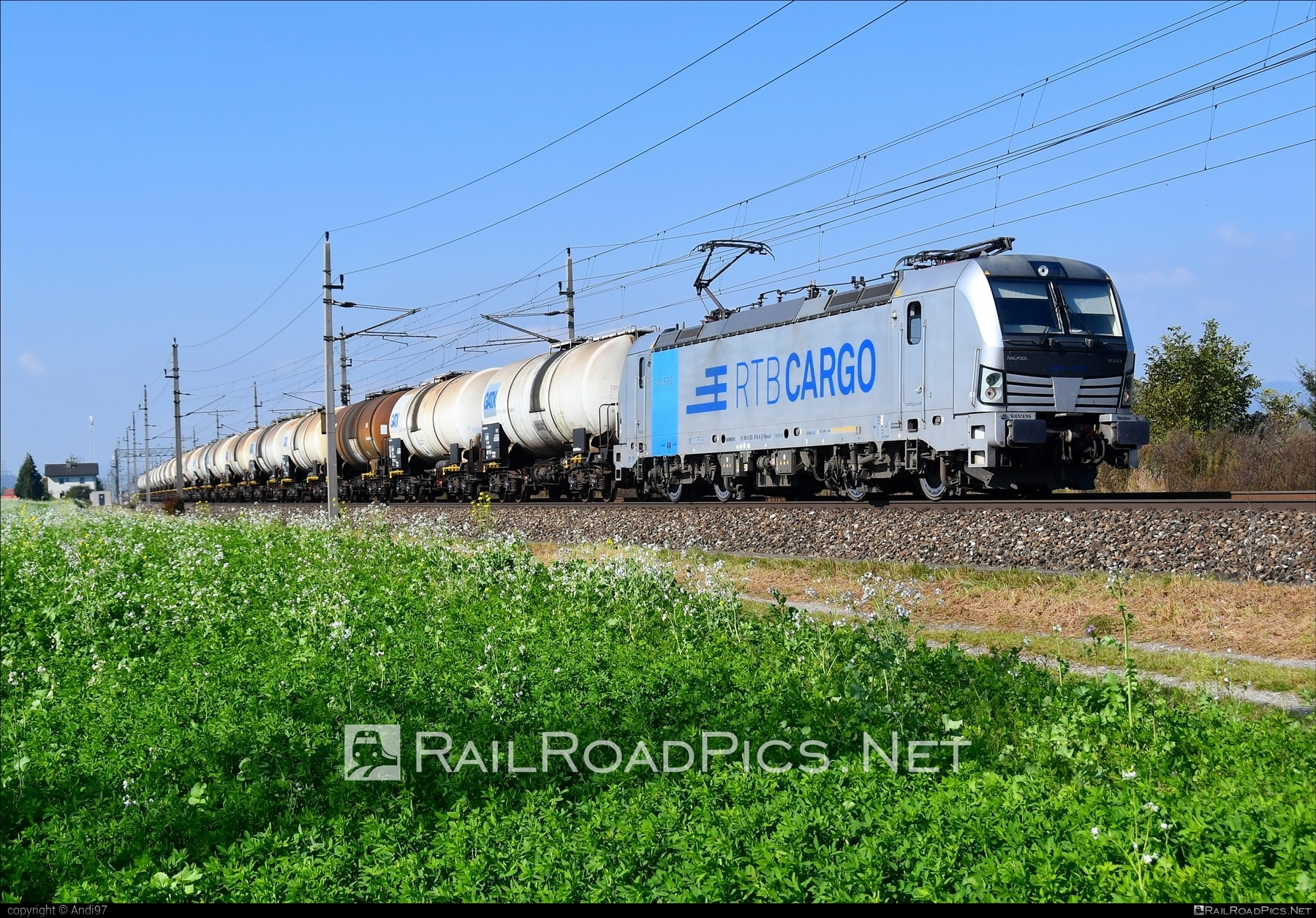 Siemens Vectron AC - 193 816-6 operated by RTB Cargo GmbH #kesselwagen #railpool #railpoolgmbh #rtb #rtbcargo #siemens #siemensVectron #siemensVectronAC #tankwagon #vectron #vectronAC