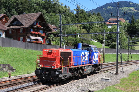 SBB Class AM 843 - 843 084-5 operated by Schweizerische Bundesbahnen SBB Cargo AG
