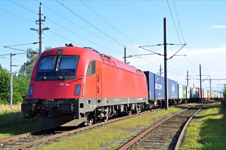Siemens ES 64 U4 - 183 702 operated by Wiener Lokalbahnen Cargo GmbH