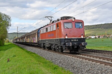 DB Class E 40 (139) - 139 309-9 operated by BayernBahn GmbH