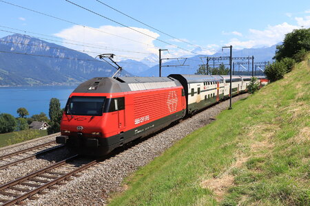 SBB Class Re 460 - 460 075 operated by Schweizerische Bundesbahnen SBB