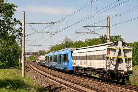 Alstom Coradia iLint - 654 101-4 operated by Alstrom Transport Deutschland GmbH