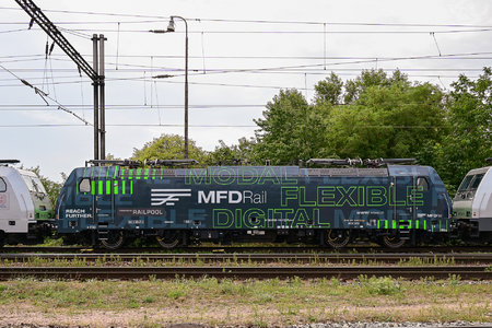 Bombardier TRAXX F140 MS - 186 432-1 operated by MFD Rail AG
