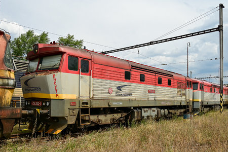 ČKD T 478.1 (751) - 751 203-1 operated by Železničná Spoločnost' Cargo Slovakia a.s.