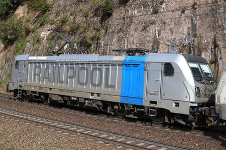 Bombardier TRAXX F160 AC3 - 187 348 operated by Railpool GmbH