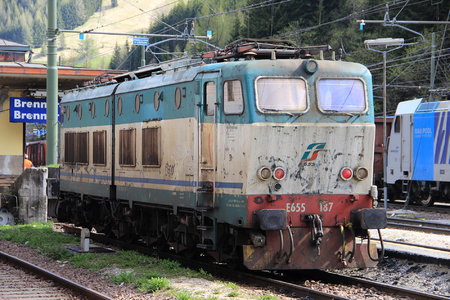FS Class E.655 - E655 187 operated by Mercitalia Rail S.r.l.