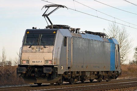 Bombardier TRAXX F140 MS - 186 537-7 operated by METRANS Rail s.r.o.