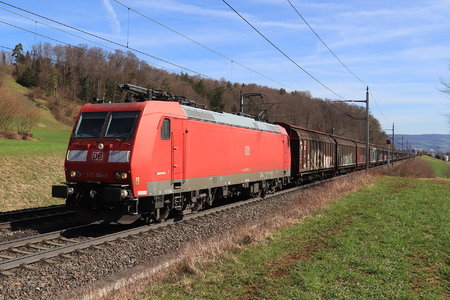 Bombardier TRAXX F140 AC1 - 185 106-2 operated by DB Cargo AG