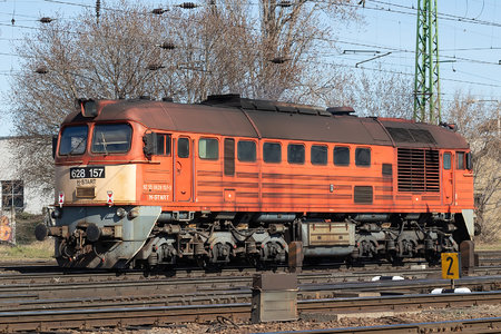 Lugansk M62 - 628 157 operated by MÁV-START ZRt.