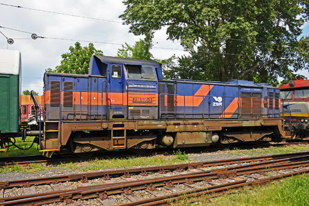 ČKD T 457 (730) - 730 605-3 operated by Železnice Slovenskej Republiky
