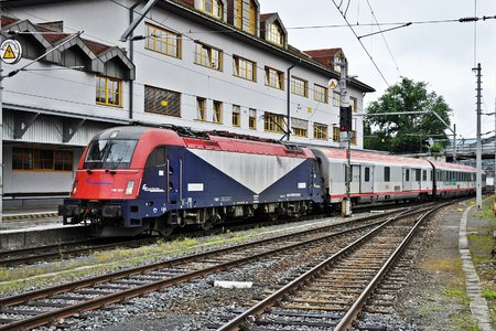 Siemens ES 64 U4 - 190 301 operated by Società Ferrovie Udine Cividale