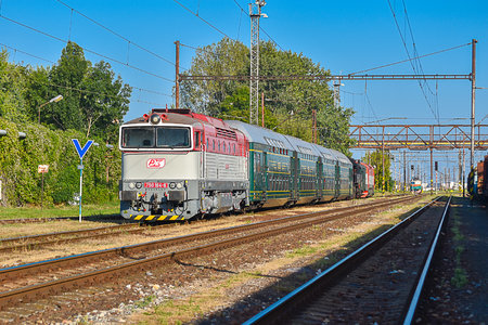 ČKD T 478.3 (753) - 750 164-6 operated by Železnice Slovenskej Republiky