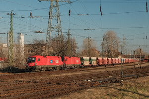 Siemens ES 64 U2 - 1116 004 operated by Rail Cargo Hungaria ZRt.