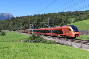 SOB Class RABe 526 „Traverso” - 526 202-7 operated by Schweizerische Südostbahn AG