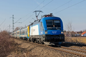Siemens ES 64 U2 - 182 567 operated by MÁV-START ZRt.