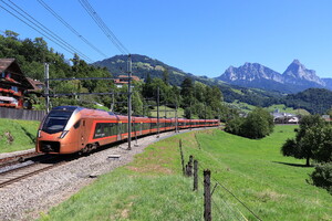 SOB Class RABe 526 „Traverso” - 526 119-1 operated by Schweizerische Südostbahn AG