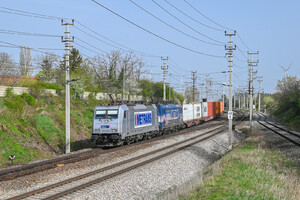 Bombardier TRAXX F140 MS - 386 016-0 operated by METRANS Rail s.r.o.