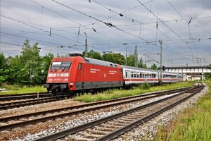 Adtranz DB Class 101 - 101 103-0 operated by Deutsche Bahn / DB AG