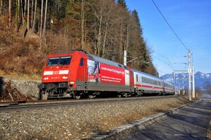 Adtranz DB Class 101 - 101 118-8 operated by Deutsche Bahn / DB AG