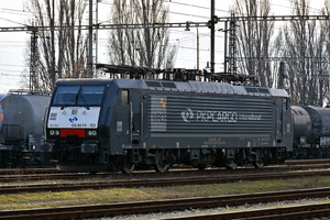 Siemens ES 64 F4 - 189 153-0 operated by PKP CARGO INTERNATIONAL a.s.