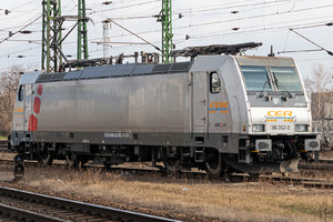 Bombardier TRAXX F140 MS - 186 362-0 operated by Central-European Railway AG.