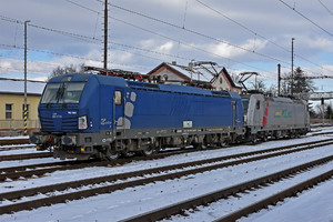 Siemens Vectron MS - 193 846 operated by Prvá Slovenská železničná, a.s.