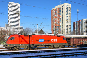 Siemens ES 64 U2 - 1116 009 operated by Rail Cargo Hungaria ZRt.