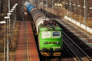 Škoda 73E - 044 115-1 operated by Railtrans International, s.r.o