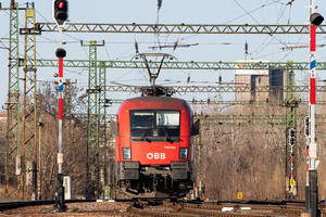 Siemens ES 64 U2 - 1116 029 operated by Rail Cargo Hungaria ZRt.