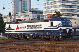 Siemens Vectron AC - 193 811-7 operated by Retrack GmbH & Co. KG